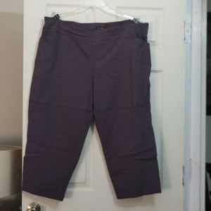 George gray stretch dress pants 25 inseam size 26-28